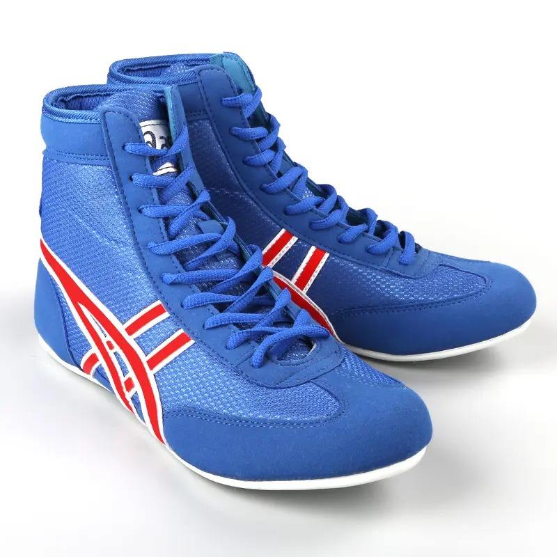 Professional Wrestling Shoes Breathable Mesh, Custom Design