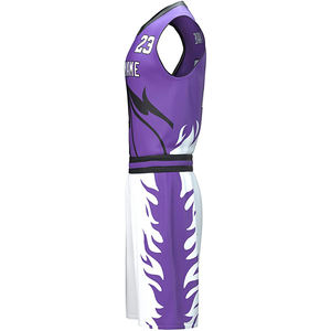 Ensemble d'uniformes de basket-ball d'entraînement pour hommes pour l'équipe de vêtements de sport Vente en gros Sublimation de qualité supérieure imprimée - Product Image 4