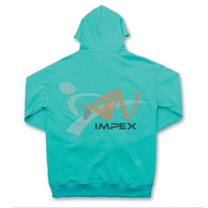 Sweat-shirt à capuche avec impression de logo personnalisé de haute qualité pour hommes - Product Image 2