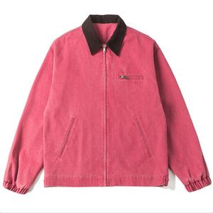 Chaqueta vaquera de algodón informal para hombre, novedad de primavera, ropa masculina de estilo clásico, chaqueta bomber de abrigo vaquero colorido Retro lavado - Product Image 3