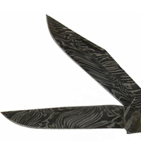 Couteau de poche pliable de chasse et de camping en acier Damas léger, fait main, de haute qualité, OEM SIZZCO SFK-59, cadeau pour lui/elle