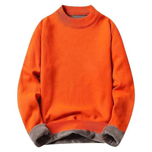 Hot Selling Customizable Front Printed Crewneck Long Sleeve <b>Vintage</b> Pullover Winter Anti-Wrinkle Knitted Quick Dry <b>Sweater</b> - Product Image 1