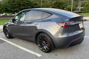 มอเตอร์คู่ประสิทธิภาพไฟฟ้า2023ดีที่สุด AWD รุ่นพรีเมี่ยม5ที่นั่ง TE-SLA พร้อมส่ง - Product Image 2