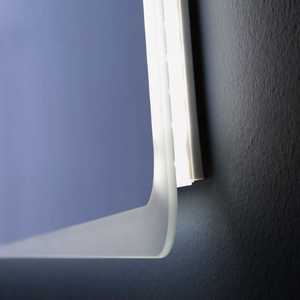 Miroir LED rétroéclairé Dallas 60 x 90 cm, miroir arrondi 60 x 90 cm - Product Image 6