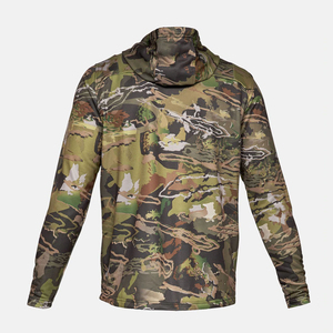 Vêtements de chasse en coton mélangé imperméable personnalisés sublimés en gros, vêtements de randonnée, de camping et de chasse, sweat-shirt camouflage avec capuche - Product Image 2