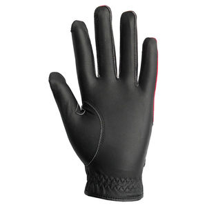 Guantes de Golf de Cuero Negro Personalizados de Alta Calidad y Económicos para Hombre, con Correa de Muñeca Ajustable Antideslizante para Deportes - Product Image 3