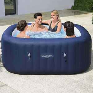 Listo para Enviar, Mejor Precio, Lay-Z-Spa Hawaii Airjet, Spa Inflable con Hidromasaje, Piscina Portátil para Exteriores, Jacuzzi de PVC - Product Image 1