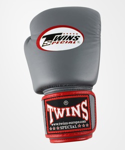 ถุงมือชกมวย Twins BGVL-3 สีเทา/ดำ ถุงมือชกมวยแบบสั่งทำพิเศษ ถุงมือชกมวยสำหรับฝึกซ้อม ผู้ผลิตขายส่ง ถุงมือชกมวยหนังแท้ Twins - Product Image 3
