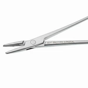 Portaagujas Mayo-Hegar Profesional de Acero Inoxidable, Pinzas de Sutura Quirúrgica con Bloqueo de Trinquete, Grado Hospitalario Certificado - Product Image 4