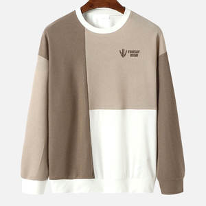 สเวตเชิ้ตสำหรับผู้ชายผ้าคอตตอนผสมเสื้อสเวตเชิ้ตใส่สบายสำหรับผู้ชาย - Product Image 1