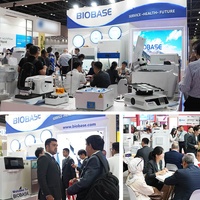 Four à moufle BIOBASE Chine MX16.5-10TP avec écran numérique, porte de sécurité verrouillable, creusets inclus pour laboratoire
