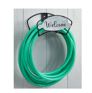 White Color <b>Wall</b> <b>Mount</b> <b>Hose</b> Holder Use For <b>Garden</b> Decorative Handmade In Bulk Hot Selling Product <b>Wall</b> <b>Hose</b> Holder - Product Image 3