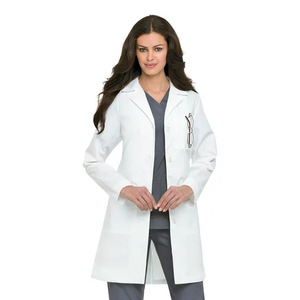 Batas de laboratorio de alta calidad para hombres, uniformes de enfermera para mujeres, diseños médicos, bata de laboratorio blanca para médicos, Pakistán - Product Image 1