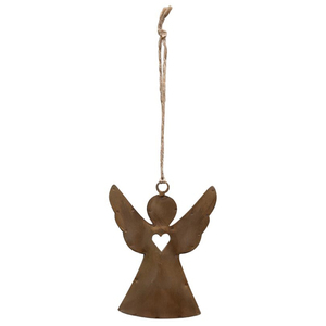 Décoration en forme de coeur en métal Décoration suspendue de Pâques Fournitures artificielles de décoration de Noël - Product Image 2