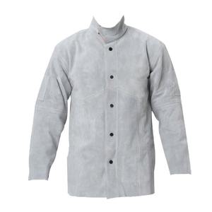 Vestes de soudage Protection de sécurité robuste Veste en cuir de vachette naturel résistant aux flammes - Product Image 5