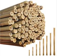 Precio barato de alta calidad, gran oferta, postes de bambú Natural para jardín, granja, edificios, planta, apoyo, esgrima deportiva, artesanía
