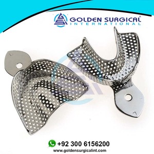 ถาดสเตนเลสพิมพ์ด้านบนสำหรับเครื่องมือทันตกรรมอุปกรณ์ห้องปฏิบัติการสำหรับทันตแพทย์ - Product Image 6