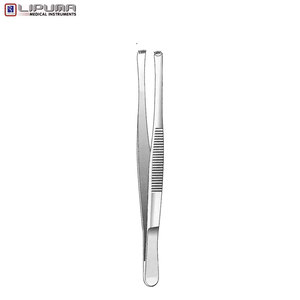 LERCHE Fórceps 5x6 Dientes Manejo de tejido quirúrgico 15cm Longitud Acero inoxidable Instrumentos médicos al por mayor - Product Image 2
