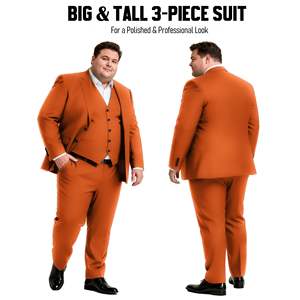 High Quality Customized Blue Men's Business Suit V-neck Collar Single Breasted Closure Hand Stitching Breathable Cotton <b>Blend</b> - Product Image 2