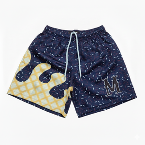 Pantalones Cortos Deportivos de Malla para Hombre de Alta Calidad, 100% Poliéster, Transpirables, de Secado Rápido, Estilo Urbano, Servicio OEM, Colores y Logotipos Personalizados, con Bolsillos - Product Image 3