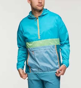 Chaqueta Impermeable Extra Grande de Moda Casual para Hombre de Alta Calidad con Capucha Cortavientos en Nailon Brillante Personalizado para Invierno - Product Image 2