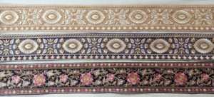 Rubans et lacets brodés à la machine sur mesure dans différents designs et couleurs pour robes de mariée de 3 couleurs. - Product Image 3