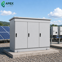 Gabinete de Distribución de Bajo Voltaje para Exteriores Serie JP 400V 415V, Tipo Pilar, IP65, para Redes Rurales y Plantas de Energía Solar