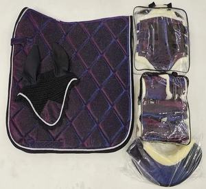 Alta demanda de tela brillante a la moda, almohadilla para SILLÍN de caballo, cojín personalizado de alta densidad para equitación, forro de polialgodón - Product Image 6