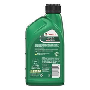 Castrol GTX High Mileage 10W-40 huile haute performance pour minimiser les fuites et l'usure - Product Image 5