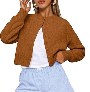Pull en mohair pour femmes en coton de la meilleure qualité, vente chaude, meilleures caractéristiques, très demandé, couleur marron, pull en mohair de la meilleure qualité pour femmes - Product Image 6