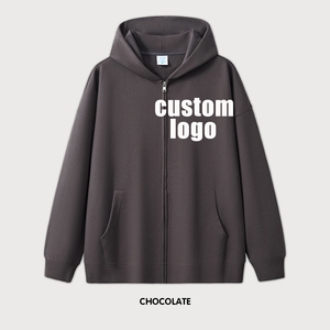 Wholesale High Quality Fleece Custom logo Digital Printing Terry Hoodies - Product Image 6