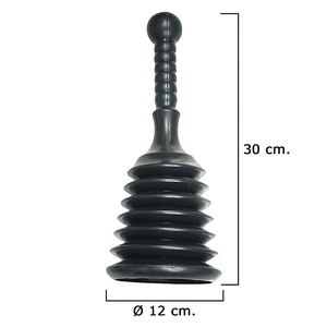 Desintaschiatore in Gomma a Fune O/ 12 cm. Alto 30 cm. - Product Image 1