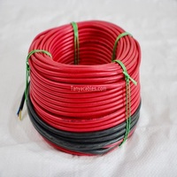 Cables de Calefacción por Suelo Radiante Tanya, Conductor de Cobre Plateado (SPC), Calibre 10 AWG, 24V, IP40, Envueltos en Cinta de PTFE