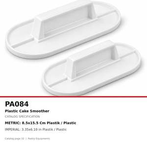 Fida <b>Plastic</b> Cake <b>Scraper</b> Small - Product Image 4