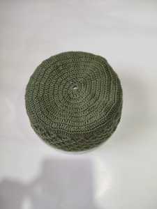 Nuevo gorro de oración musulmán de ganchillo, gorros de oración para hombres musulmanes, gorro liso de calavera Kufi, precio bajo al por mayor de Bangladesh. - Product Image 4