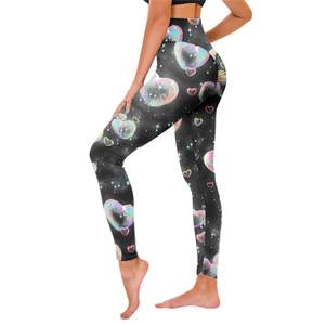 Las mejores mallas de entrenamiento de gimnasio sin costuras de cintura alta personalizadas para mujer, mallas de punto transpirables para Fitness para estilo informal, Yoga Push-Up - Product Image 1