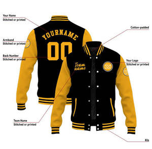 Chaqueta Varsity Premium Diseño Letterman de moda Perfecto para informales de invierno y trajes de ropa deportiva - Product Image 4