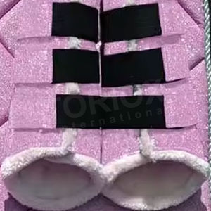 Ensemble de tapis de selle pour cheval, dressage, brossage, bottes, bonnet, style de haute qualité, tissu en coton, design personnalisé - Product Image 5