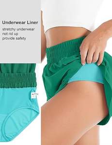 Women Shorts Breathable Summer Fashion High <b>Waist</b> Sportswear Yoga Running Lounge Streetwear Casual Custom Trendy Clothing Brand - Product Image 3