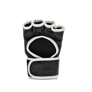 Guantes de entrenamiento Fitness MMA Guantes de boxeo personalizados ganadores en cuero negro PU - Product Image 6