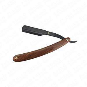 High Quality Black Stainless Steel Barber Shaving <b>Razor</b> Slide Out Blade Design Custom Logo OEM for <b>Men</b> - Product Image 2