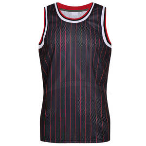 Maillot de basket-ball d'été respirant sur mesure OEM, taille plus, manches courtes, vêtements d'équipe pour hommes, en vente - Product Image 1