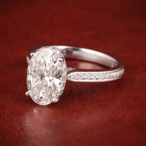 Nuevas llegadas Moda de lujo Lab Grown Diamond Anillos Mujeres Joyería Compromiso Anillo de bodas 925 Plata - Product Image 2