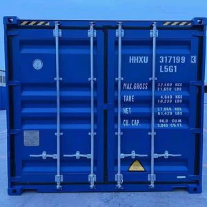 Conteneur d'expédition d'occasion 40 pieds HC 40 Conteneur à côtés ouverts d'occasion 40 pieds avec certificat pour l'exportation maritime - Product Image 4