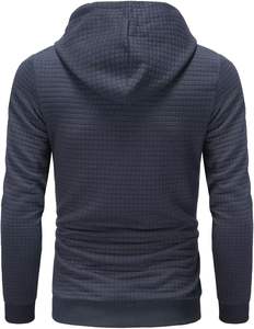 2025 Men's Casual Fashion <b>Joker</b> Sublimation Pullover <b>Hoodie</b> Best Quality Funny Oversized Breathable Design Solid Pattern OEM - Product Image 3