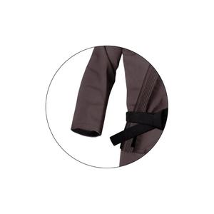 Unisex ligero 100% algodón gris Judo tela marcial bordado parche trabajo impresión Karate Taekwondo traje al por mayor llegadas - Product Image 3