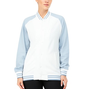 2025 Custom Varsity Leather Jacket for Women Breathable Cotton Fleece Cropped <b>Coat</b> <b>Ladies</b> Letterman <b>Coat</b> Women's Varsity Jacket - Product Image 1