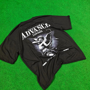 เสื้อยืดวินเทจโอเวอร์ไซส์ฮิปฮอปสตรีทแวร์พิมพ์ลาย DTG ทำจากผ้าโพลีเอสเตอร์/ ผ้าฝ้ายเนื้อละเอียด - Product Image 5