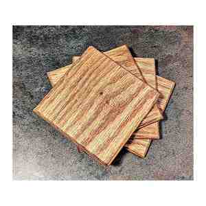 Posavasos personalizables de artesanías más vendidos, madera de mango de nogal, forma personalizada, diseño personalizado con alta calidad - Product Image 5