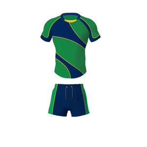 Uniforme Rugby Personnalisable Homme Haute Qualité Fabriqué en Italie Sublimation Personnaliser Votre Design Votre Propre Logo de l'Équipe Polyester Extensible - Product Image 3
